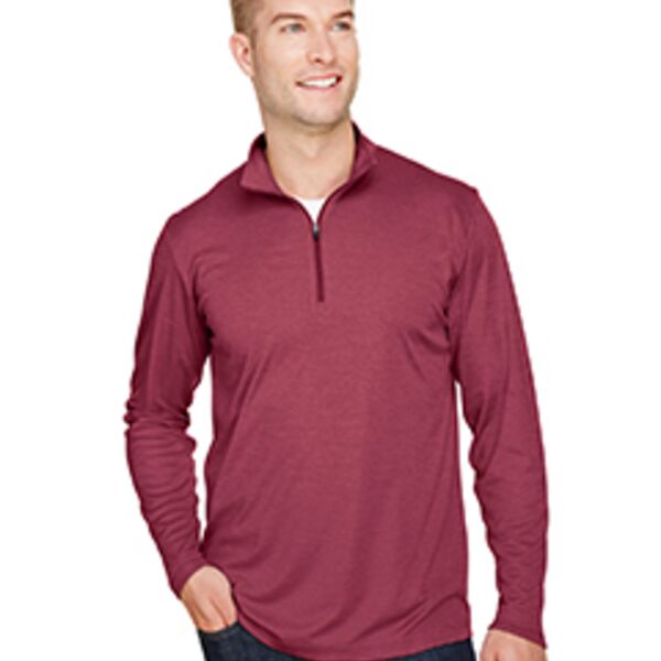Men's Zone Sonic Heather Performance Quarter-Zip Thumbnail